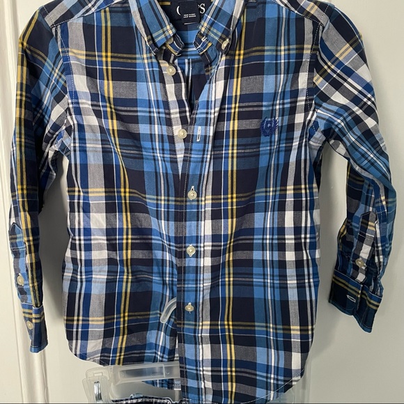 Tommy Hilfiger blue pants Chaps button up shirt size 4T with small flaw - Picture 8 of 8